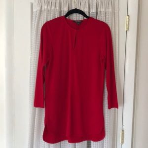 ❣️ Lauren red tunic blouse